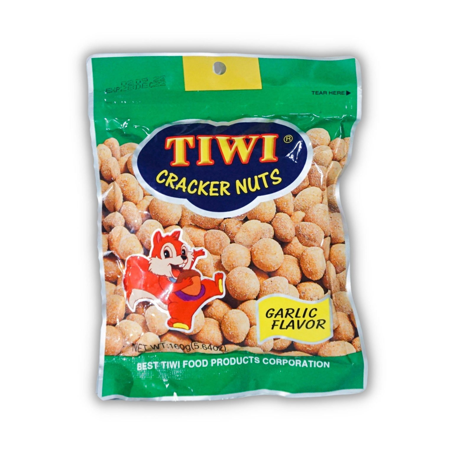 TIWI CRACKER NUTS GARLIC TIWI Foods