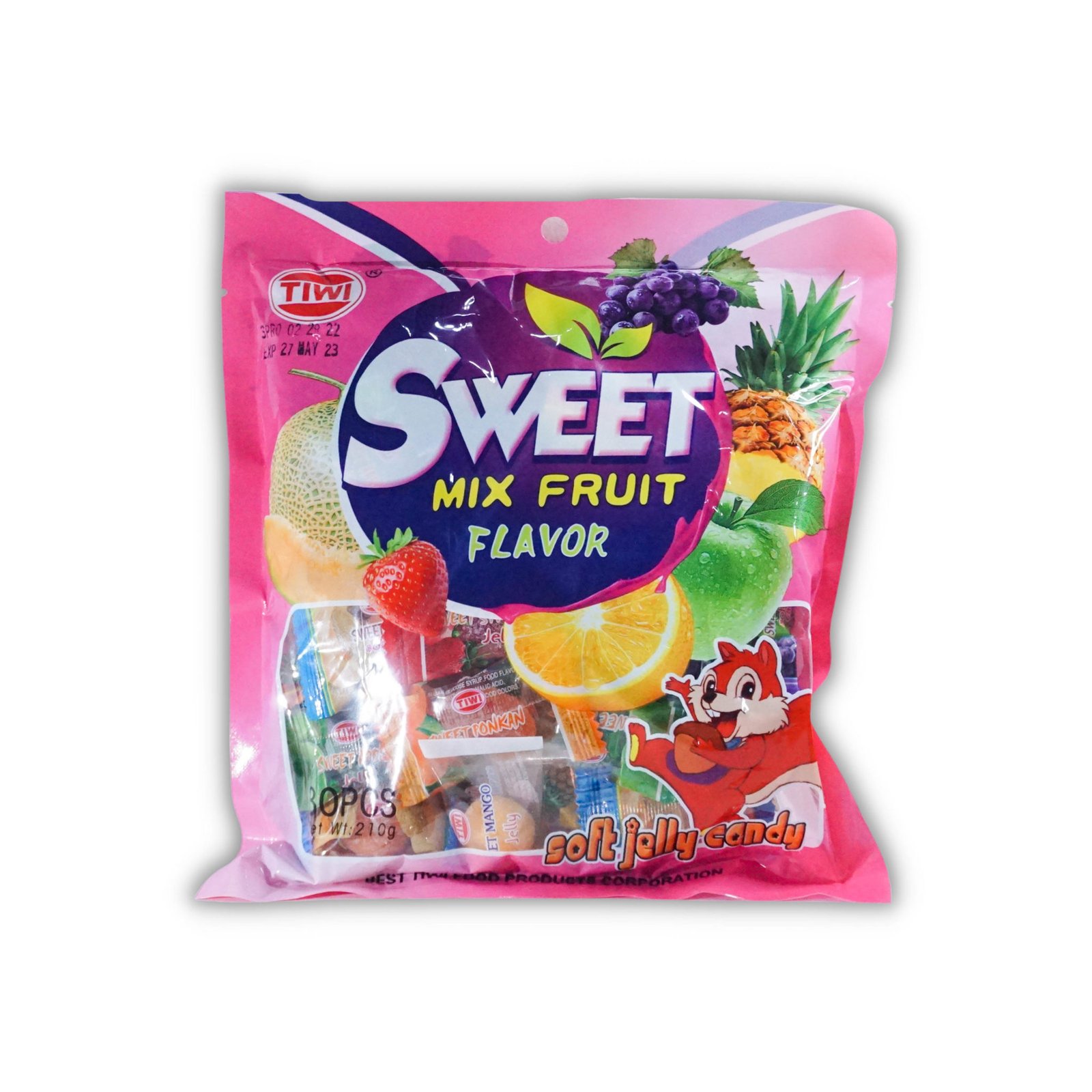 TIWI SWEET MIX FRUIT CANDY TIWI Foods